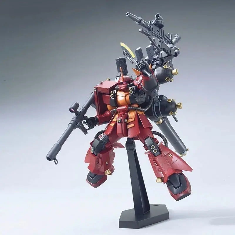 HGUC MS-06R 1/144 Scale Mecha Warrior Action Figure Model Toy with Detachable Parts High Detail Assembly Collectible