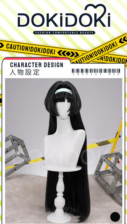 IN STOCK Astra Yao Wig Game Zenless Zone Zero DokiDoki ZZZ Women 90cm Long Straight Hair Astra Cosplay Free Wig Cap