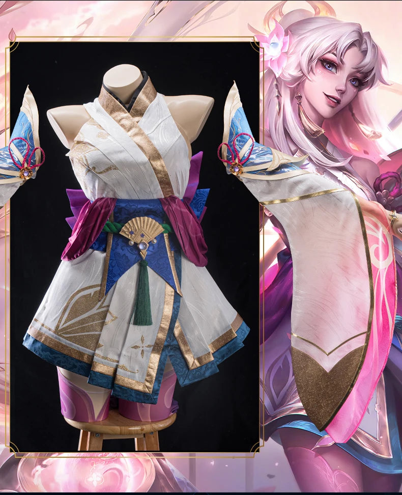 LAST BATCH UWOWO Lux Cosplay Game Prestige Spirit Blossom Lux Cosplay Costume Halloween Costume