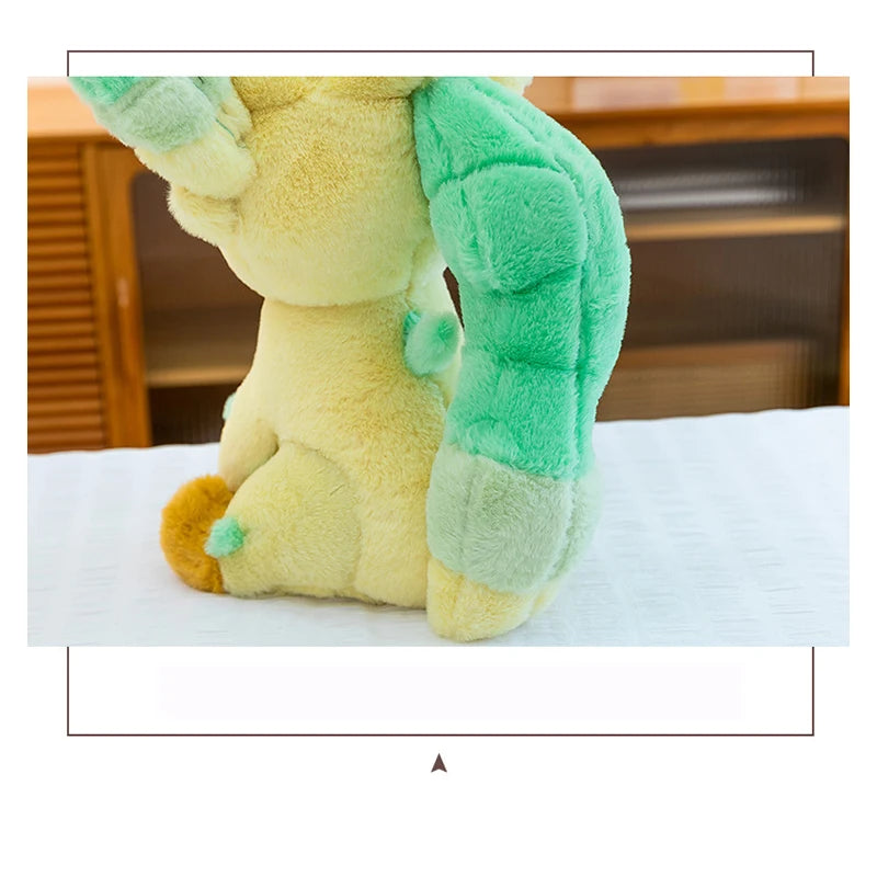 45/80cm Large Leafeon Pokemon Plush Toys Doll Cartoon Ornament Stuffed Plushie Kawaii Eevee Pillow Pokémon Gift for Children