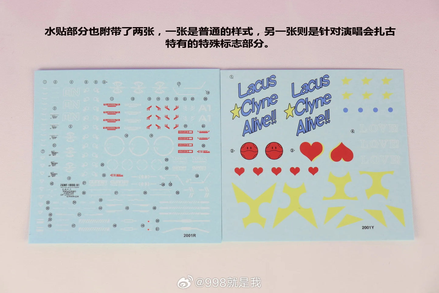 HUANYING Model ZAKU WARRIOR MG 1/100 Live Concert Ver. Assembly Model Kit Action Figures Plastic Model Kits Toy Gift