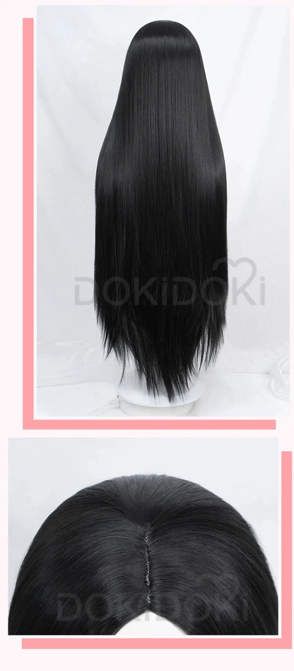 IN STOCK Wednesdayy Agnes Enidd Morticiaa Wig Anime DokiDoki Women Halloween Cosplay Long Hair High Heat Resistant Free Wig Cap