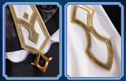 iCoser Genshin Impact Dahlia Cosplay Costume Wig New Skins Uniform Hat Festival Halloween Party for Women Men Carnival Outfit