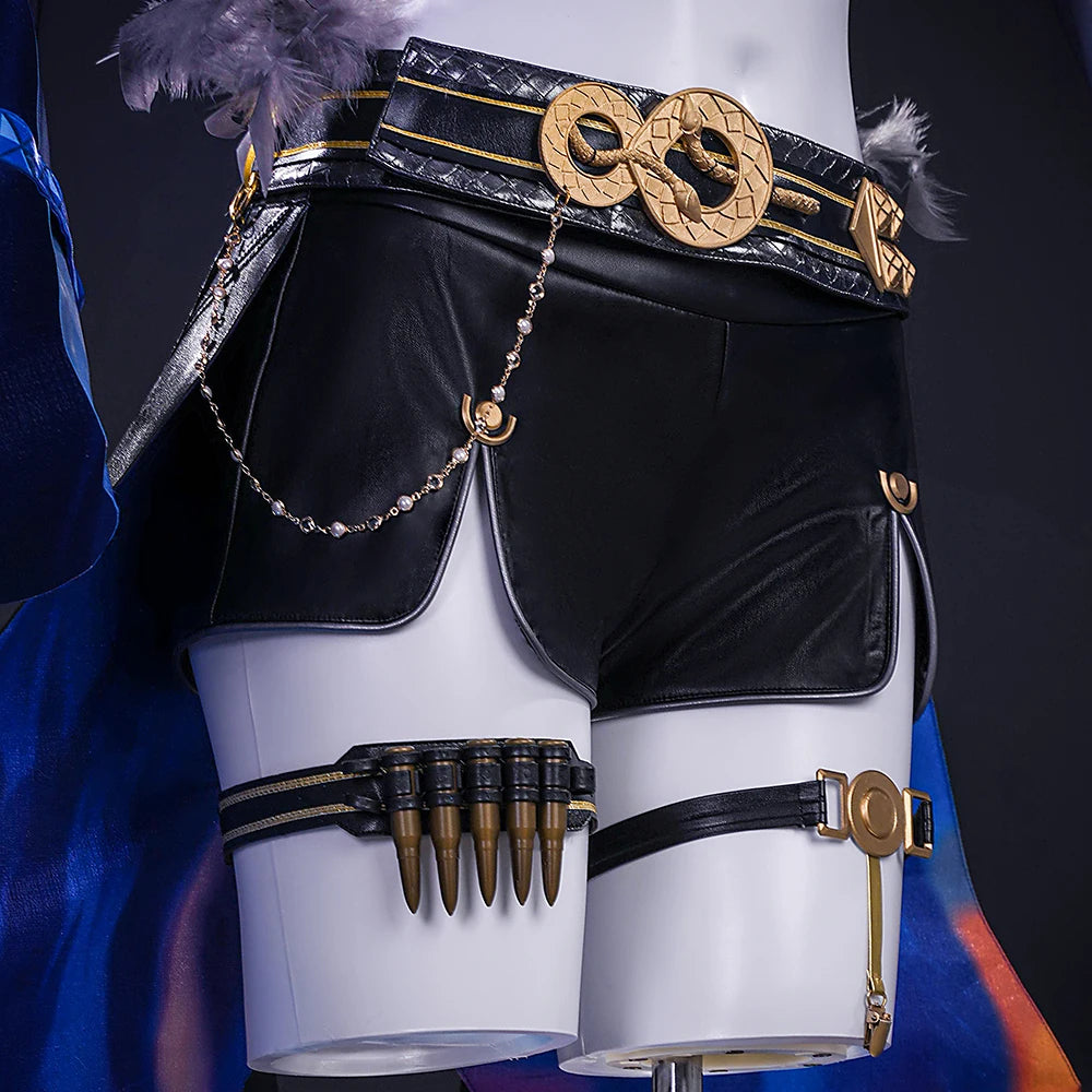 Wuthering Waves Galbrena Cosplay Costume Wig Uniform Outfit Jacket Carnival Halloween Party for Women Girls Role Play Cos Props