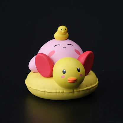 Hot 6Pcs/Set Star Kirby Anime Figure Toys with Kirby Cartoon PVC Cute Action Figure Doll Toy Gift