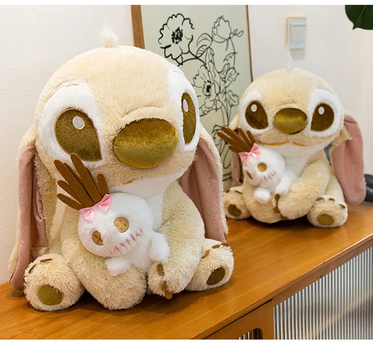 35/45/60cm Big Size Stitch Lilo & Stitch Anime Plush Stuffed Doll Kawaii Disney Plushies Decorated Pillow Children Holiday Gift