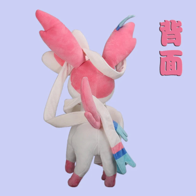 46cm Anime Pokemon Doll Pokémon Fairy Eevee Plush Doll Toy Kawaii Anime Plush Stuffed Doll Children's Companion Gift