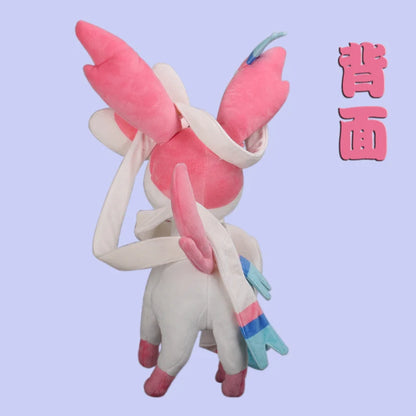 46cm Anime Pokemon Doll Pokémon Fairy Eevee Plush Doll Toy Kawaii Anime Plush Stuffed Doll Children's Companion Gift