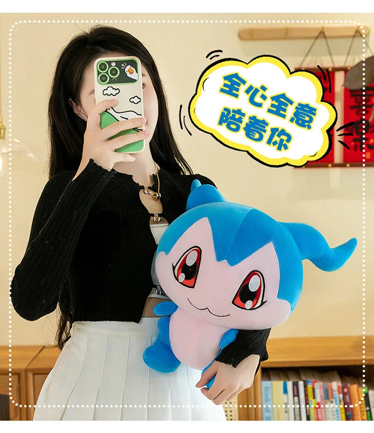 35/45/60CM Large Big Size Chibimon Plushies Kawaii Cartoon Anime Doll Comfortable Soft Doll Children's Ornament Toy Gifts