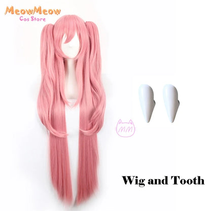 Seraph Of The End Krul Tepes Cosplay Costume Set Polyester - WIG TOOTH / L / of the end