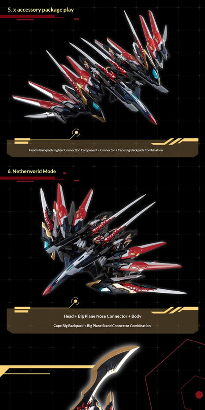 Bandai Gan Jiang MNP-XH12 1/100 ABS Mecha Model Kit