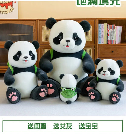 30-60cm Chinese Panda Plush Toy Chest Listing Super Full Soft Chinese National Treasure Animal Doll Children's Birthday Gift