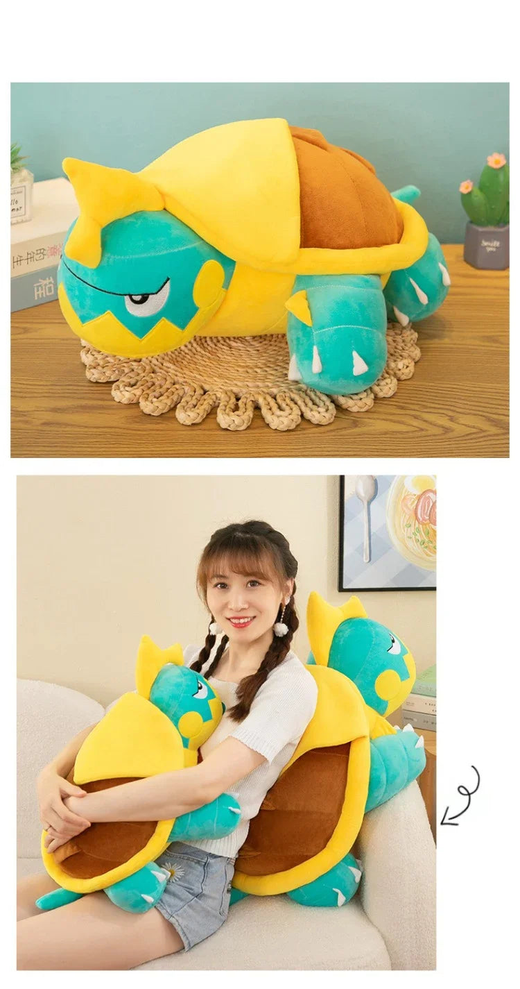 35/70cm Drednaw Pokemon Large Plush Toys Anime Doll Cute Pillow Cartoon Giant Pokémon Plushie Stuffed Gift for Kids Christmas