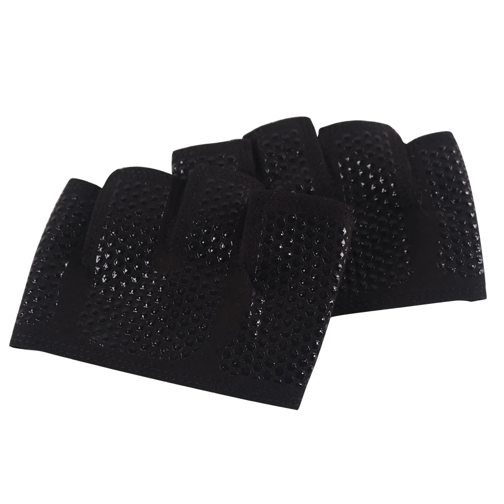 The Codex Gym Fitness Half Finger Gloves Men Women Anti-Slip Silicone Workout Weight Lifting Pull Up Hand Grip