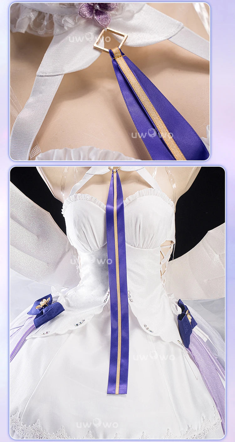 LAST BATCH UWOWO Unicorn Cosplay Game Azurr Lanee Unicorn (Retrofit) Cosplay Costume Dress Halloween Costume