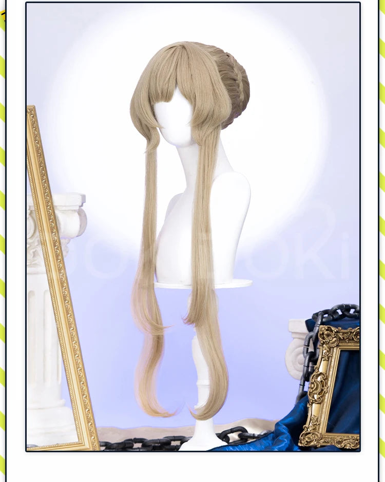 IN STOCK Lauma Aino Sandrone Wig Game Genshin Impact Cosplay Wig DokiDoki Nod-Krai Women Long Hair Free Wig Cap Halloween