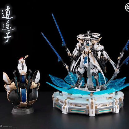 In Stock MJZ Model XIAO YAO ZI Toy XIAOYAOZI Assembly Model Kit Alloy Skeleton Action Figure Mecha Robot Gifts