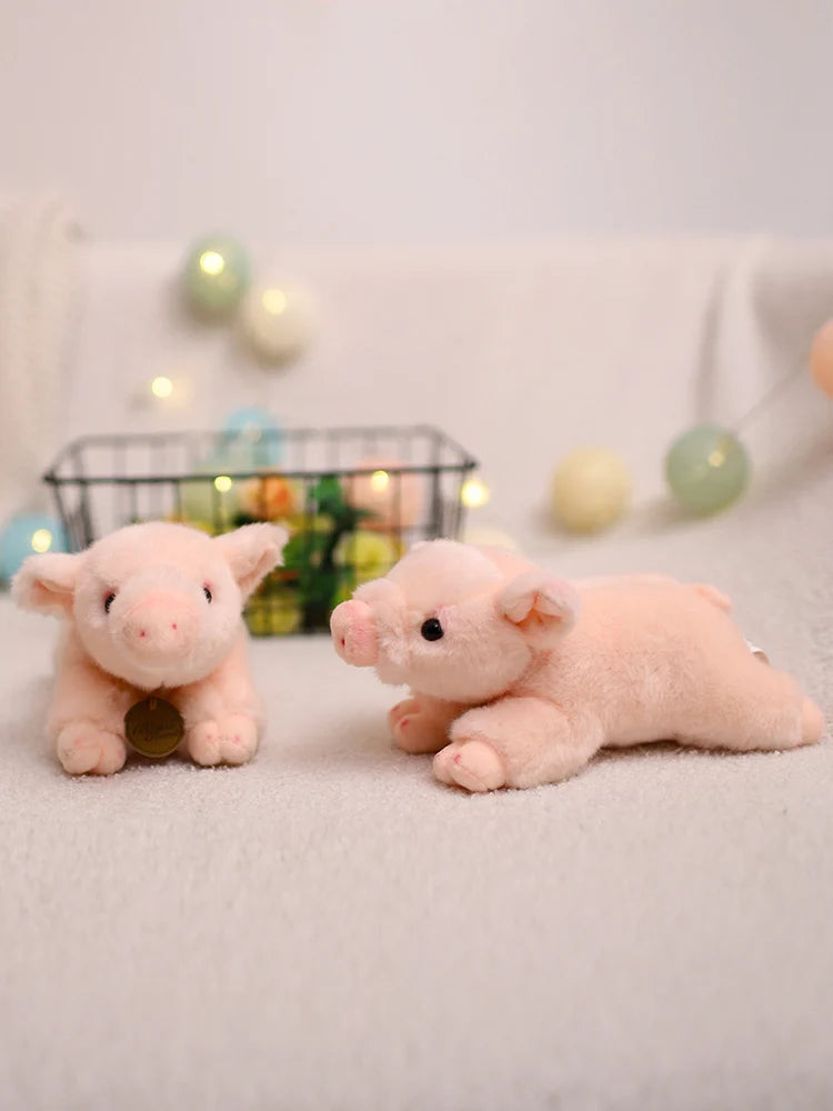 1pcs Cute Little Pig Miyoni Plush Toy Kawaii Stuffed Animal Piggy Soft Doll Sleep Companion Gift For Girl Boy