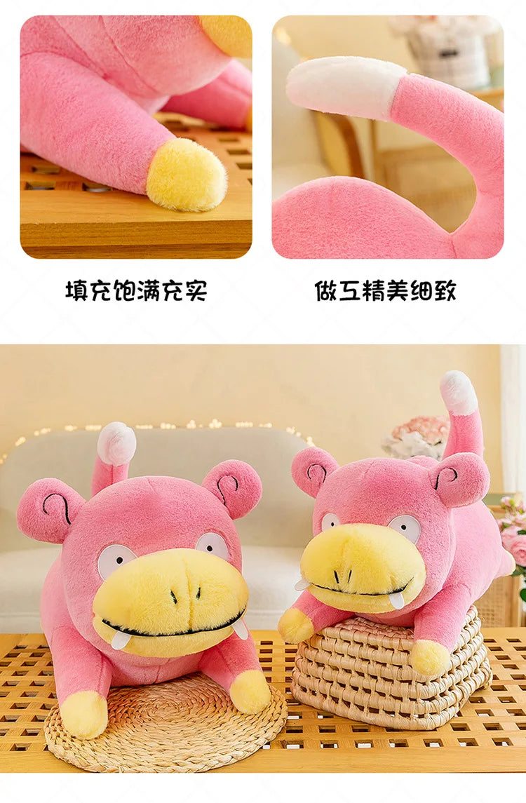 45/60/80CM Big Size Pokemon Slowpoke Plushies Cartoon Anime Plush Soft Doll Pillow Kawaii Stuffed Plushie Give Gift To Children