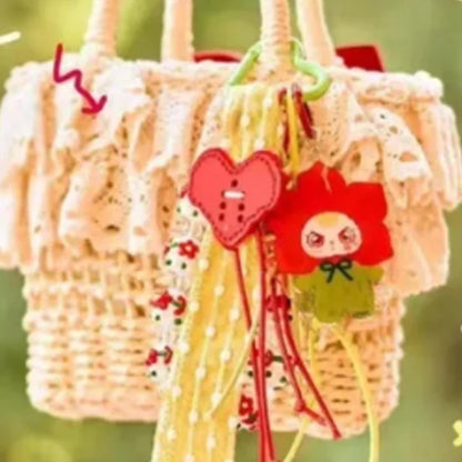 Baby Three Love Chain Time Series Blind Bag Phone Pendant Bracelet  and Exquisite Pendant for Girls' Daily Travel Accessories