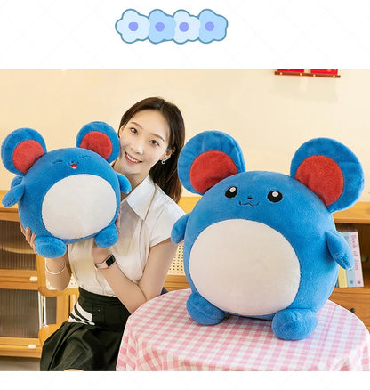 35/55/75cm Azumarill Pokemon Large Plush Toy Anime Doll Cute Giant Pokémon Cute Cartoon Stuffed Plushie Pillow Gift for Children