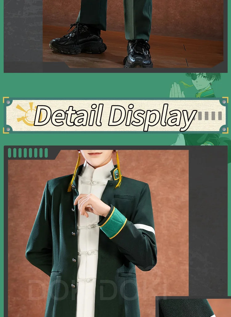 IN STOCK Haruka Sakura / Hayato Suou Cosplay Costume Anime Wind Breaker Cosplay DokiDoki-SR Men School Uniform Costume Suou Wig