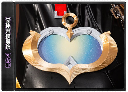 Zenless Zone Zero Yidhari Cosplay Costume Wig Uniform Hat Outfit Spook Shack Halloween Party for Women Girl Carnival Prop iCoser