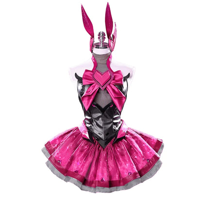 Dva Cosplay Costume Game DokiDoki-R Women Pink Dress Sexy Dva Costume Halloween Cosplay