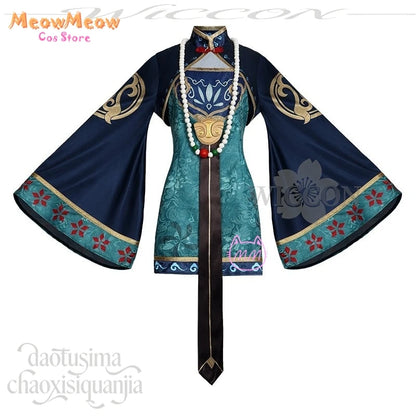 Project Sekai Mikkuu Little Zombie Cosplay Set Polyester