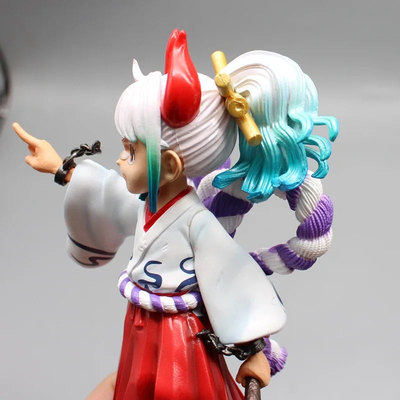 One Piece Wano Yamato Anime Figure Childhood Yamato Figurine Action Model GK Statue PVC Collection Desk Decora Toys Gifts