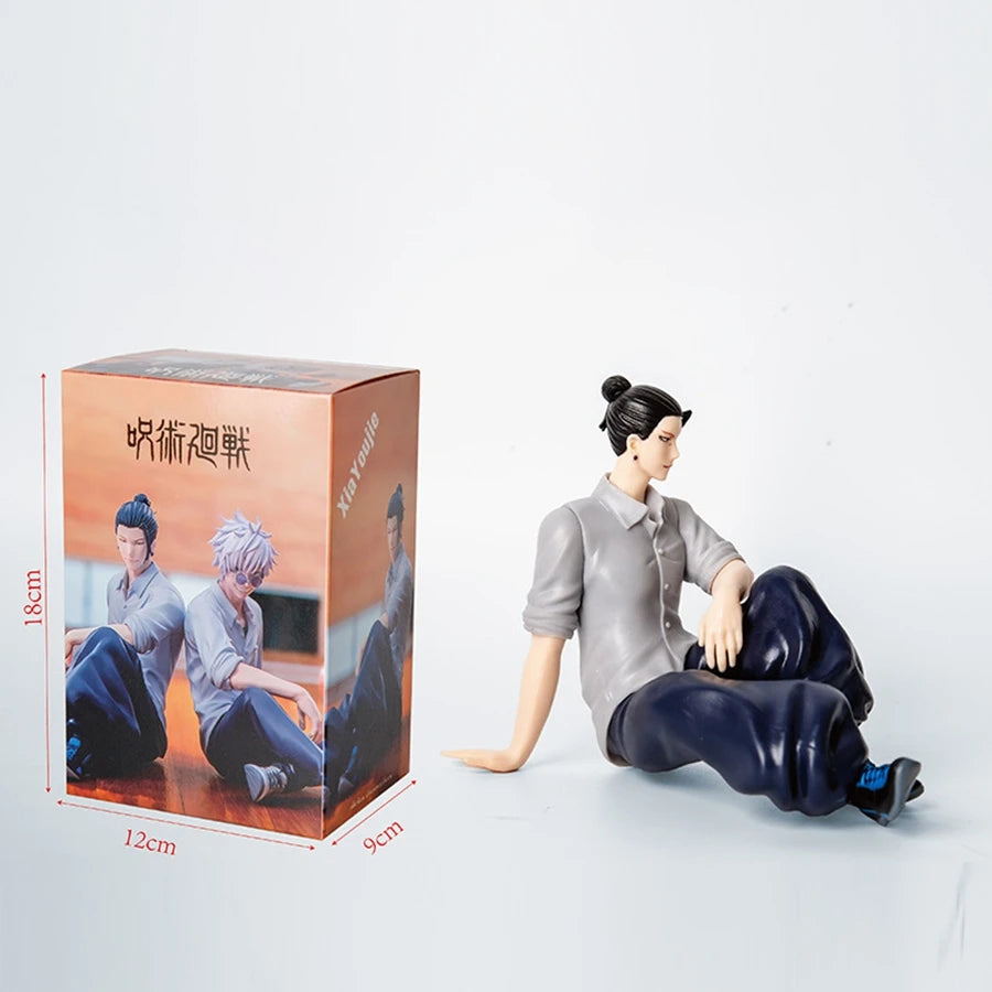 17cm Jujutsu Kaisen Anime Figure Noodle Stopper Gojo Satoru Action Figure Fushiguro Megumi Figurine PVC Collection Model Toys