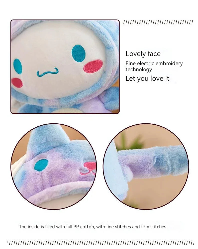27-47cm Aoger Japanese Cartoon Girlish Heart Cinnamoroll Cute Plushie Toy Soft Stuffed Dolls Toys For Children'S Birthday Gift