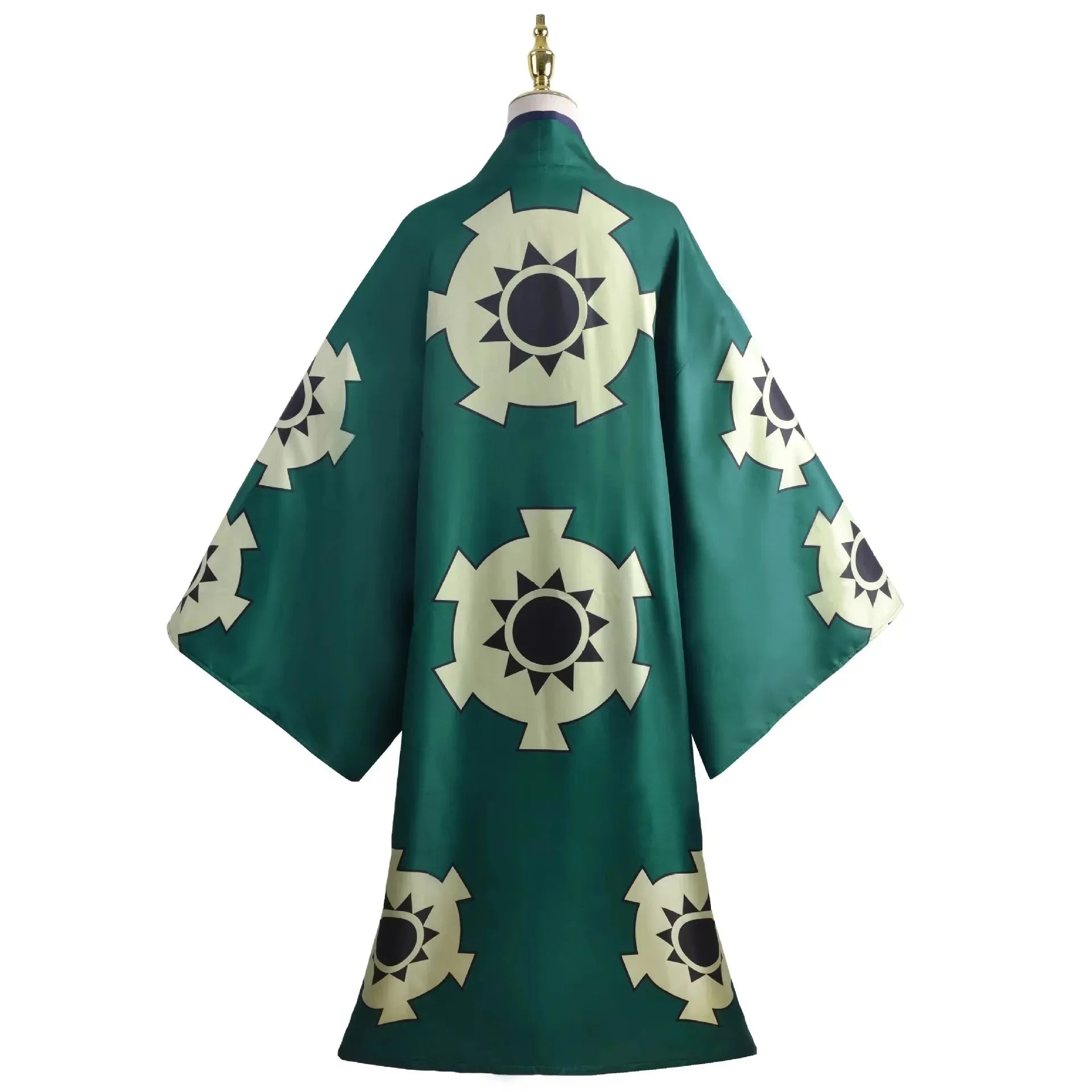 One Piece Roronoa Zoro Kimono Costume Unisex Polyester Set