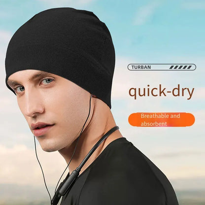1pc/2pc Outdoor Sports Hats Quick-Drying Breathable Running Hats Marathon Riding Skiing Warm Windproof Hats