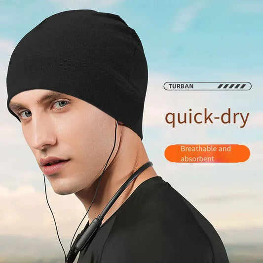 1pc/2pc Outdoor Sports Hats Quick-Drying Breathable Running Hats Marathon Riding Skiing Warm Windproof Hats