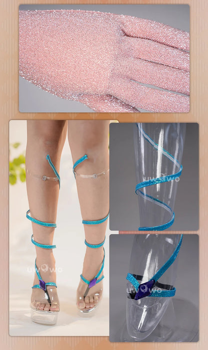 IN STOCK UWOWO Bloomm Enchantixx Flora Cosplay Costume Big Fairy Wings Cosplay Outfit Butterfly Fairy Women Wing