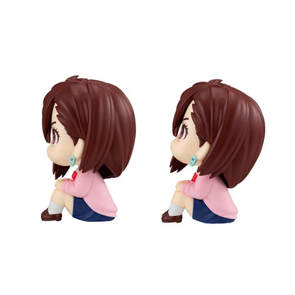 10cm/3.94in Dandadan Anime Figure Look Up Ayase Momo Action Figure Q Version Takakura Ken Figurine PVC Collection Model Doll Toy