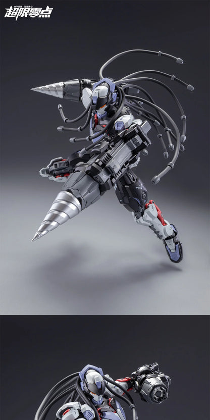 HEMOXIAN OVER ZERO 1/10 Vol.3 Boxer BAKI Assembly Model Kit Robot Action Figure PVC Toy Halloween Gift