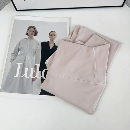 Summer Hot Sale High Waist Yoga Leggings Breathable Quick Drying Fitness Running Cycling Workout Pants - Pink Coffee / M