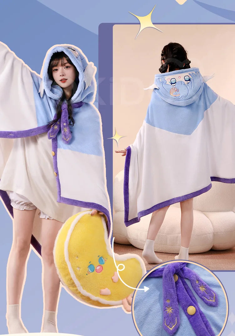 Robin Firefly Doujin Cosplay Air Conditioning Blanket Game Honkai: Star Rail DokiDoki-SR HSR Robin Cosplay