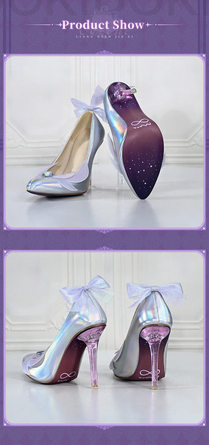 IN STOCK Tribios Cyrene Shoes Cosplay Game Honkai: Star Rail Cosplay DokiDoki-SR Women Amphoreus Cosplay Shoes