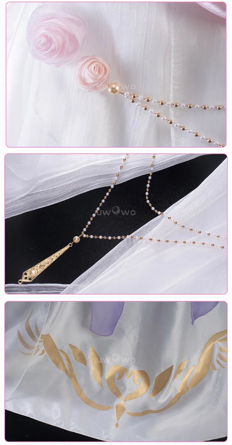 IN STOCK UWOWO Elysia Cosplay Game Honkai Impact 3: Elysia Fanart Blossom Bouquet Cosplay Costume Halloween Costume