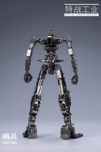 SFI 1/100 SENTINEL Series Alloy Die Casting Frame Action Figure Tactical Robot Model Toy with Detachable Parts Assembly
