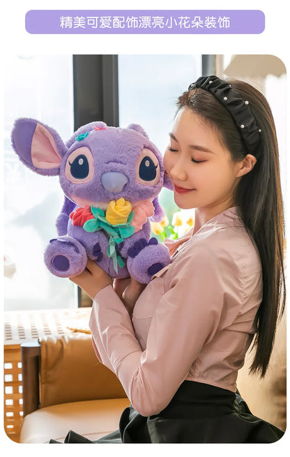 35/55/70CM Big Size Disney Stitch Cute Anime Plush Stuffed Doll Room Decoration Peluche Pillow Kawaii Plushies Ornaments Gifts