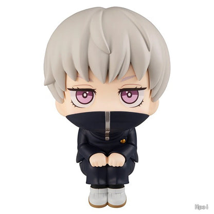 10cm Jujutsu Kaisen Anime Figure Look Up Chousou Action Figure Q Version Satoru Gojo/Geto Suguru Figurine PVC Collection Toys