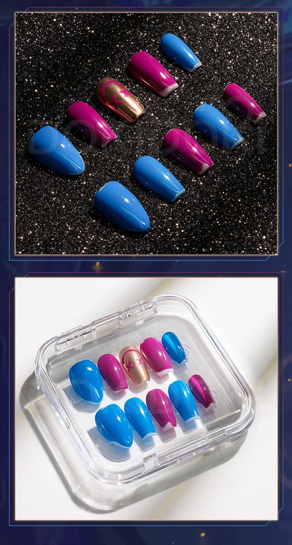 IN STOCK Jinxx Wig Game DokiDoki-R Women 38cm Hair Jinxx Cosplay Mask Tattoo Necklace Nails Bun Wig Luminous Ball Free Cap