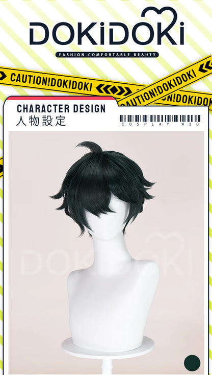 IN STOCK Komano Manato Lighter Wig Game Zenless Zone Zero Cosplay DokiDoki 32cm Short Hair ZZZ Sons of Calydon Cosplay Free Wig