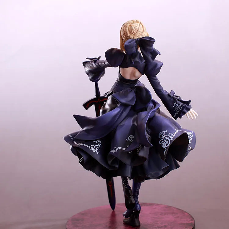 25cm Fate/Stay Night Saber Alter - Pvc Anime Figurine Formal Dress Version Swapable Stylish Room Decoration Desk Ornament Gift