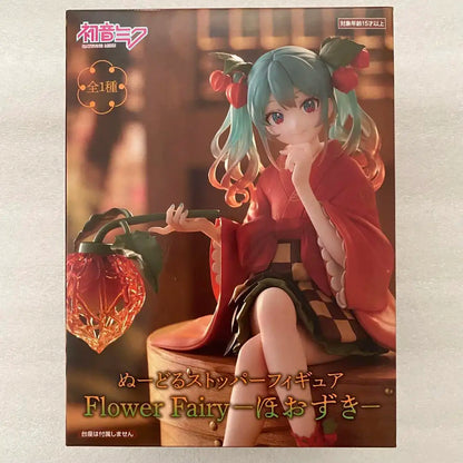 Bandai Hatsune Miku Flower Fairy Physalis Ver. 15CM PVC Model