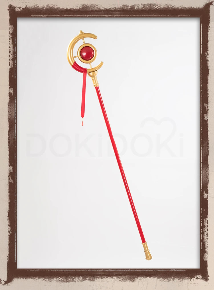 Frieren Fern Ubel Stark Cosplay Props Anime Frieren: Beyond Journey's End DokiDoki Mace 160cm Fern Frieren Prop Detachable